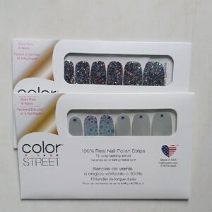 Color Street Multicolor Glitter Nail Strips